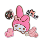 کالکشن جیبیتز طرح مای ملودی صورتی برای تزئین کفش کراکس برند کوهبر