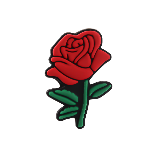 جیبیتز طرح گل رز قرمز مخصوص کفش کراکس از برند کوهبر