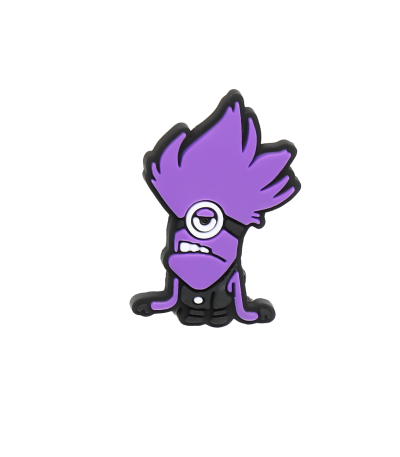 خرید جیبیتز مینیون مدل مینیون بنفش مخصوص کفش کراکس – کوهبر