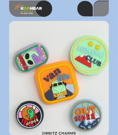 کالکشن جیبیتز طرح ون لایف برای تزئین کفش کراکس برند کوهبر