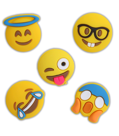 کالکشن جیبیتز طرح ایموجی برای تزئین کفش کراکس برند کوهبر