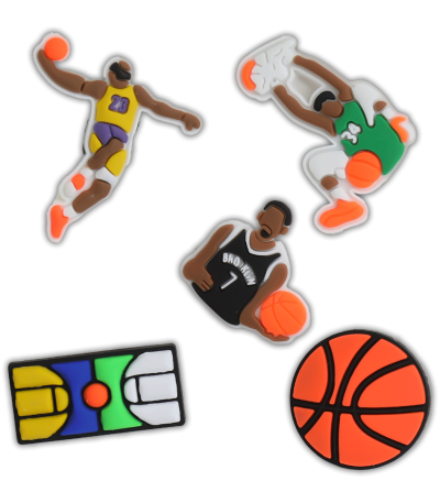 کالکشن جیبییتز طرح بسکتبال برای تزئین کفش کراکس برند کوهبر