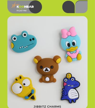 کالکشن جیبیتز طرح حیوانات برای تزئین کفش کراکس برند کوهبر