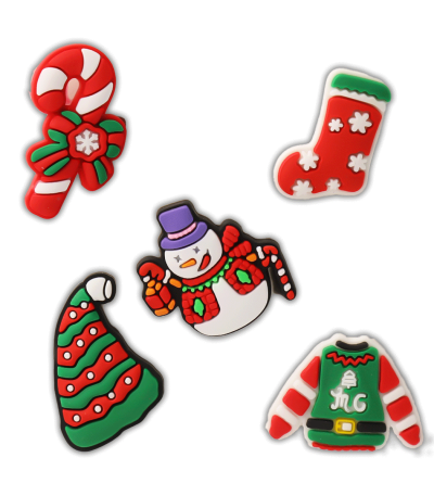 کالکشن جیبیتز طرح آدم برفی و کریسمس برای تزئین کفش کراکس برند کوهبر