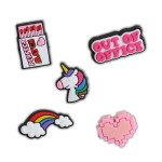 کالکشن جیبیتز طرح اسب تک شاخ برای تزئین کفش کراکس برند کوهبر