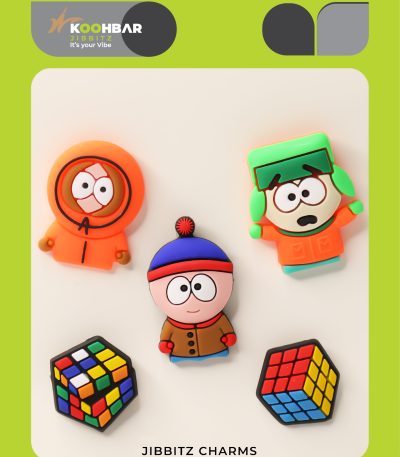 کالکشن جیبیتز طرح ساوت پارک برای تزئین کفش کراکس برند کوهبر