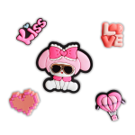 کالکشن جیبیتز طرح کرومی عینکی برای تزئین کفش کراکس برند کوهبر