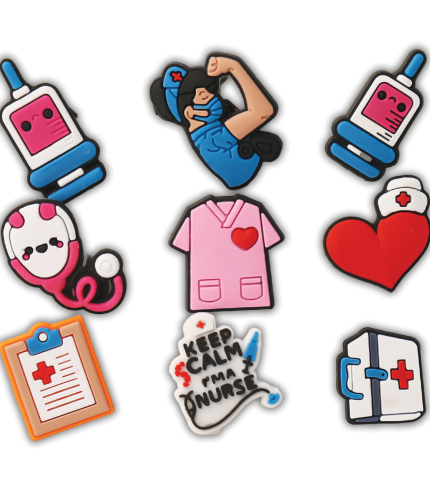 کالکشن جیبیتز طرح پزشکی برای تزئین کفش کراکس برند کوهبر