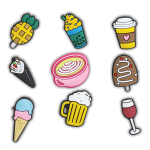 کالکشن جیبیتز طرح نوشیدنی برای تزئین کفش کراکس برند کوهبر