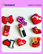 کالکشن جیبیتز طرح Love برای تزئین کفش کراکس برند کوهبر