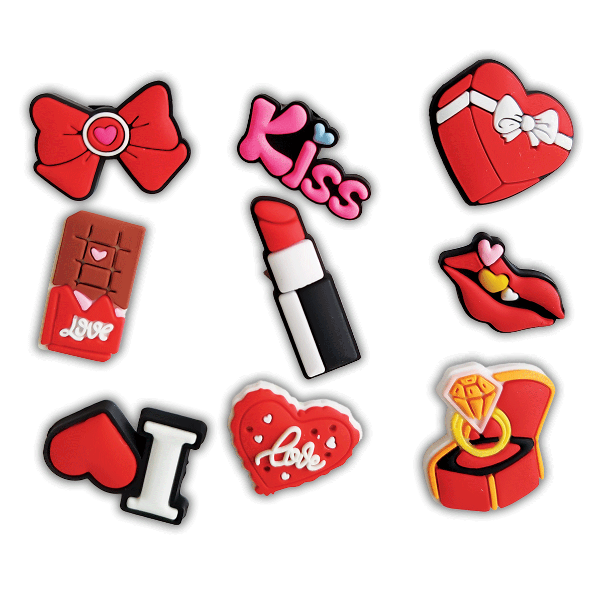 کالکشن جیبیتز طرح Love برای تزئین کفش کراکس برند کوهبر کالکشن جیبیتز طرح Love برای تزئین کفش کراکس برند کوهبر