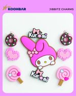 کالکشن جیبیتز طرح کرومی برای تزئین کفش کراکس برند کوهبر