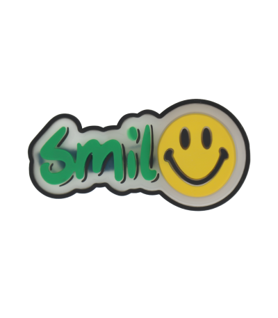 خرید جیبیتز چراغدار طرح smile مناسب کفش فانتزی بچهگانه و نوجوانانه