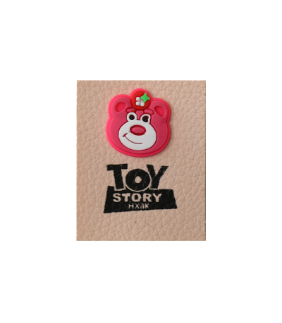 مارک ترکیبی لباس با جیبیتز طرح toy story اتیکت چرم و سیلیکون با کیفیت تولید کوهبر برای پوشاک عمده