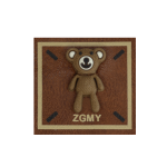 خرید مارک لباس چرمی با طرح خرس و نوشته ژلاتینی، تولید برند کوهبر