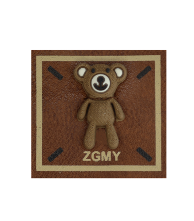 خرید مارک لباس چرمی با طرح خرس و نوشته ژلاتینی، تولید برند کوهبر