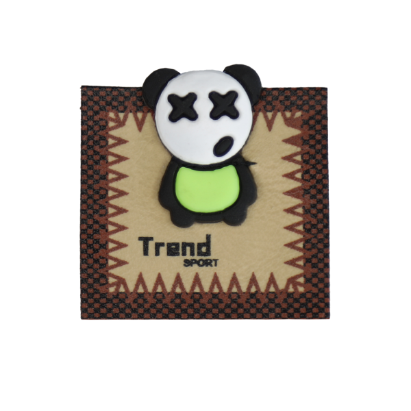 مارک لباس چرمی بچگانه با طرح پاندا و نوشته ژلاتینی، تولید برند کوهبر