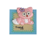 خرید مارک لباس چرمی با طرح روباه و نوشته ژلاتینی، تولید برند کوهبر