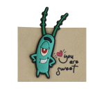 خرید مارک لباس چرمی با طرح پلانکتون و نوشته ژلاتینی، تولید برند کوهبر