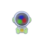 خرید جیبیتز چراغدار طرح آدم فضایی سفارش مستقیم از تولید کننده محصول برند کوهبر