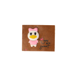 مارک لباس ترکیبی با جیبیتز طرح اردک اتیکت چرم و سیلیکون با کیفیت تولید کوهبر برای پوشاک عمده