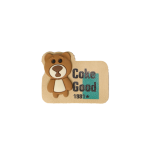 مارک لباس ترکیبی با جیبیتز طرح خرس اتیکت چرم و سیلیکون با کیفیت تولید کوهبر برای پوشاک عمده