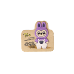 مارک لباس ترکیبی با جیبیتز طرح خرگوش | اتیکت چرم و سیلیکون با کیفیت تولید کوهبر برای پوشاک عمده