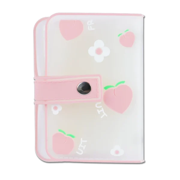 کیف کارت فانتزی طرح هلو 1