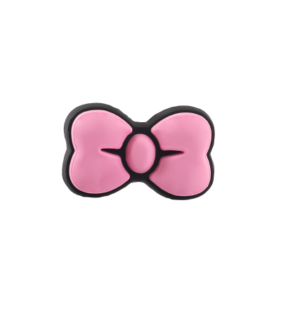 جیبیتز پاپیون فانتزی از جنس سیلیکون نرم با طراحی دخترانه، مناسب تزئین کراکس و کیف