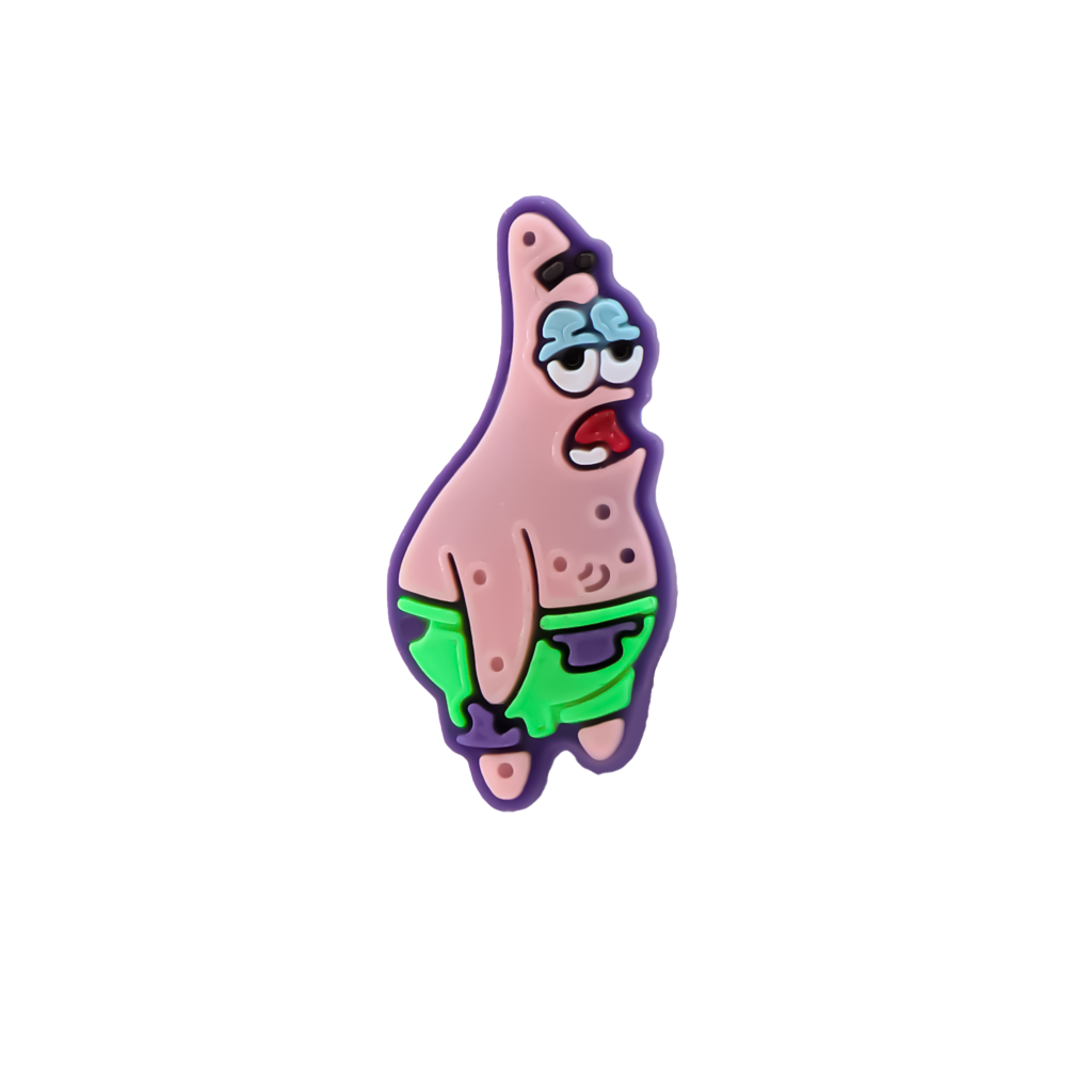 جیبیتز فانتزی طرح پاتریک، مناسب کفش کراکس و تزئین کیف کودکان