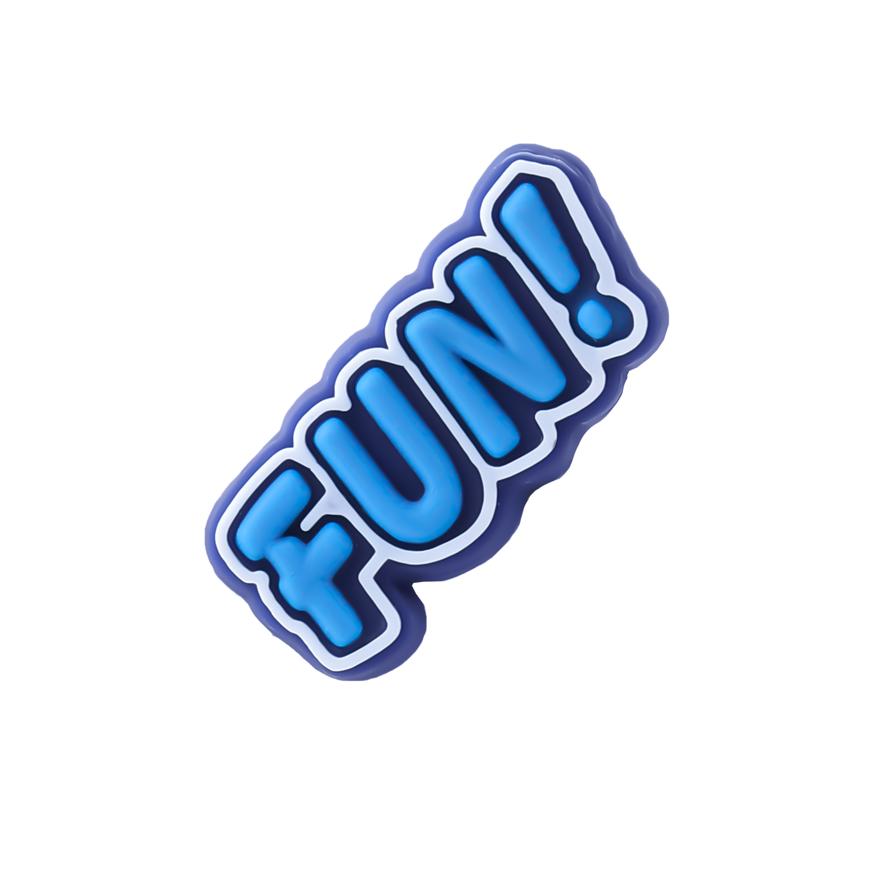 جیبیتز فانتزی با نوشته Fun رنگارنگ، مناسب تزئین کفش کراکس و کیف جیبیتز فانتزی با نوشته Fun رنگارنگ، مناسب تزئین کفش کراکس و کیف