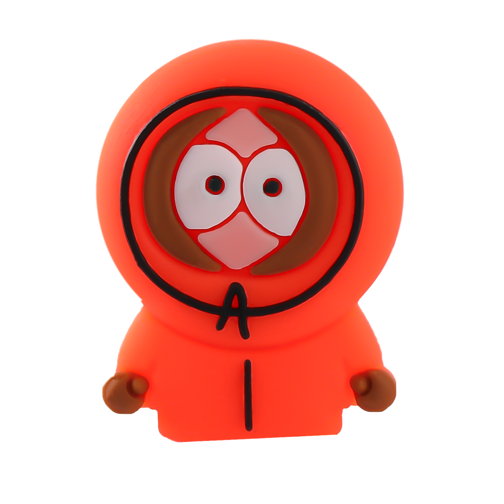 جیبیتز سیلیکونی با طرح Kenny McCormick، مناسب تزئین کفش کراکس، کیف و اکسسوری‌های طرفداران کارتون South Park