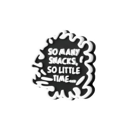 جیبیتز سیلیکونی با طرح ونوم و نوشته SO MANY، مناسب تزئین کفش کراکس، کیف و اکسسوری‌های خاص و فانتزی