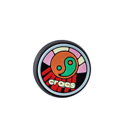 جیبیتز سیلیکونی دایره‌ای با طرح Crocs، مناسب برای تزئین کفش کراکس و کیف