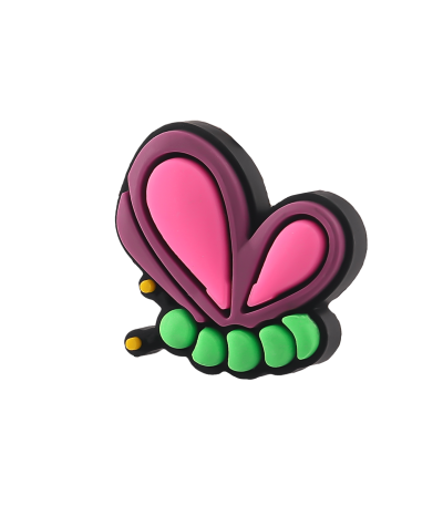 جیبیتز پروانه رنگی برای کفش کراکس