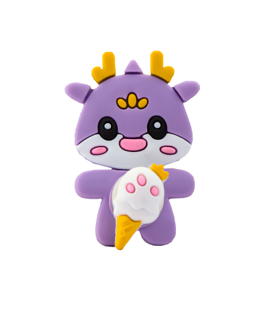 جیبیتز اسپینری چرخشی با طرح گوزن کارتونی مناسب تزئین کفش کراکس و کیف‌های فانتزی