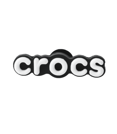 جیبیتز طرح لوگو crocs نصب شده روی کفش کراکس
