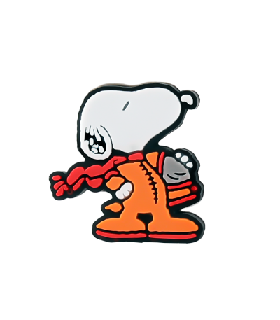 جیبیتز اسنوپی نارنجی روی کراکس