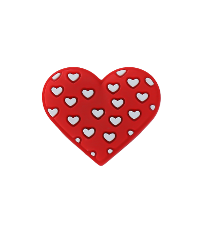 جیبیتز طرح قلب ولنتاین فانتزی محصول برند کوهبر مناسب فروش عمده