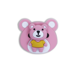 جیبیتز چرخشی طرح خرس صورتی