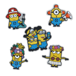 جیبیتز مینیون ۵ عددی برای تزئین کفش کراکس