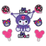 جیبیتز کرومی صورتی بنفش پک ۹ عددی