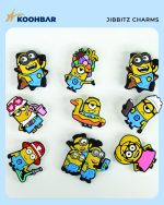 پک جیبیتز مینیون ۹ عددی مینیون – مناسب هدیه و فروش عمده