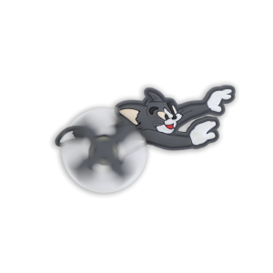 خرید عمده اکسسوری جیبیتز اسپینری با طرح شخصیت کارتونی تام، مناسب تزئین کفش کراکس و کیف