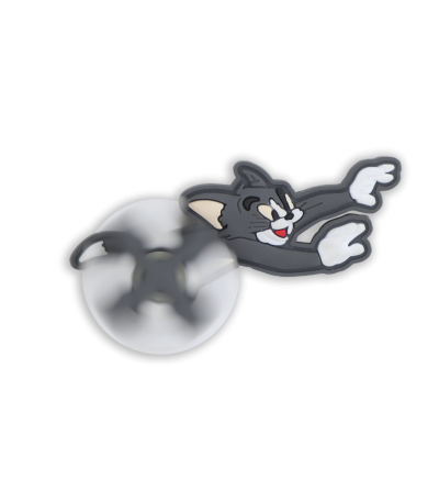 خرید عمده اکسسوری جیبیتز اسپینری با طرح شخصیت کارتونی تام، مناسب تزئین کفش کراکس و کیف