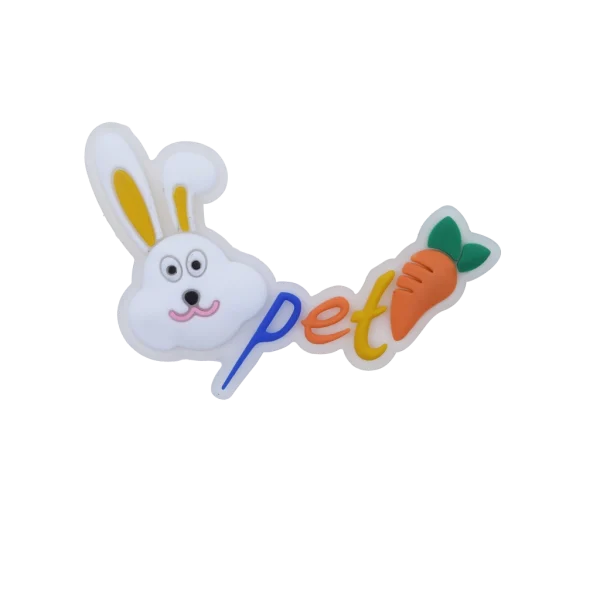 جیبیتز خرگوش و هویج سفارش مستقیم از کارخانه مناسب تزئین پوشاک