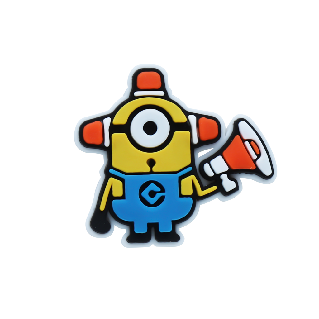 جیبیتز مینیون بلندگو به دست مناسب کفش کراکس و کیف، طرح فانتزی و کودکانه - برند کوهبر