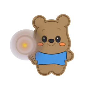 جیبیتز اسپینری (چرخشی) طرح خرس