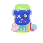 جیبیتز خرس چشم ضربدری smile روی لیبل 2