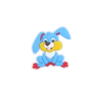 جیبیتز خرگوش آبی سفارش مستقیم از تولید کننده مناسب برای پوشاک